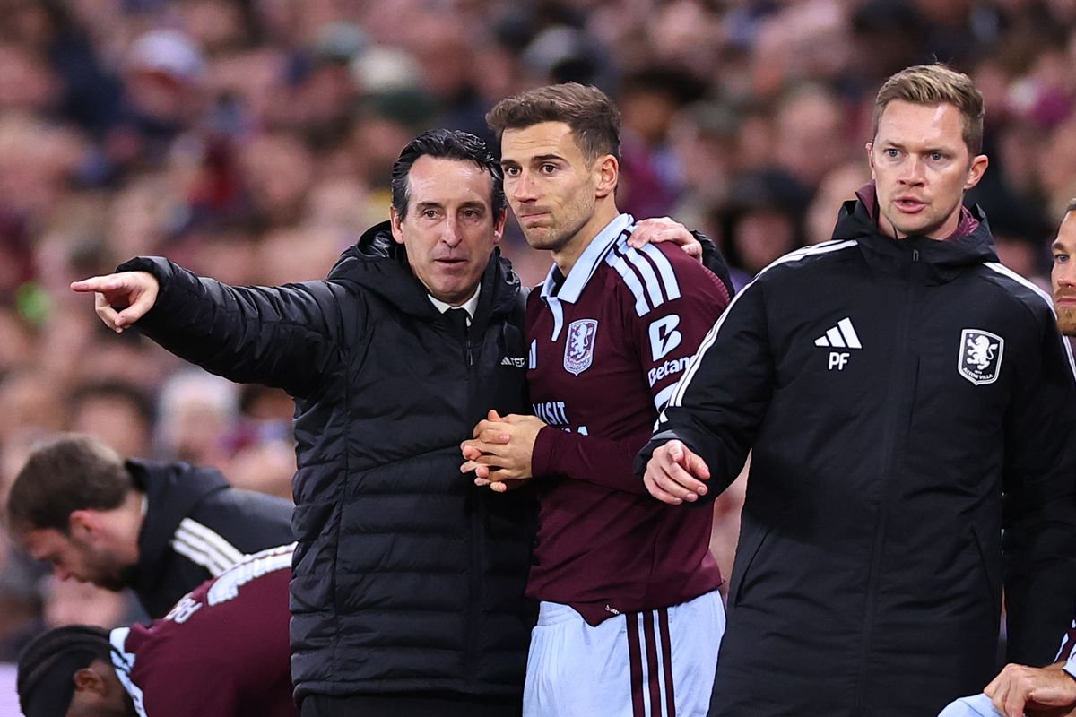 Leon Goretzka of Aston Villa