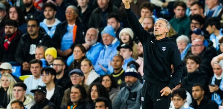 4-2 à Manchester City: Luis Enrique n’a pas aimé !