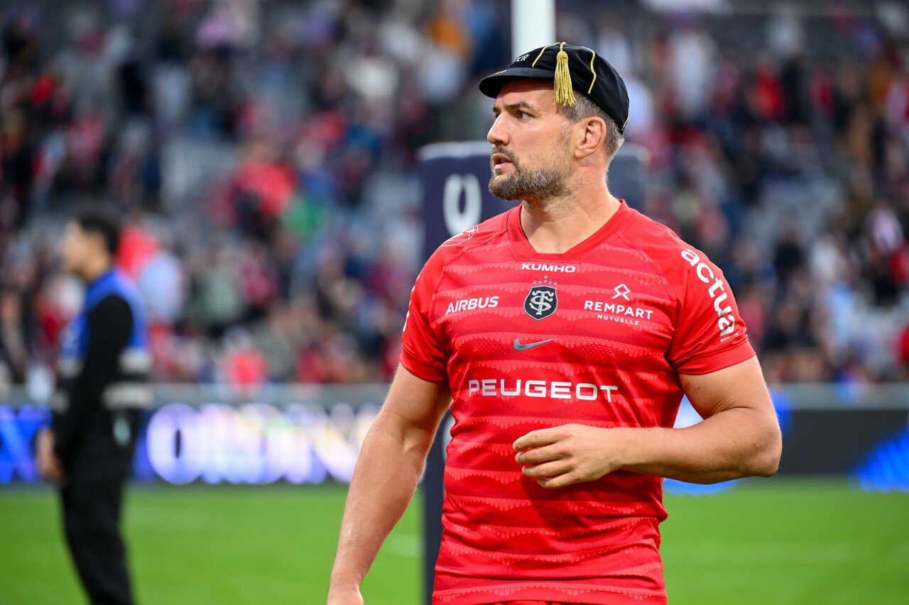 Le 3e ligne international François Cros a célébré son 50e match de Coupe d'Europe avec le Stade Toulousain face à Exeter dimanche 18 octobre. Il jouera à Lyon la saison prochaine.