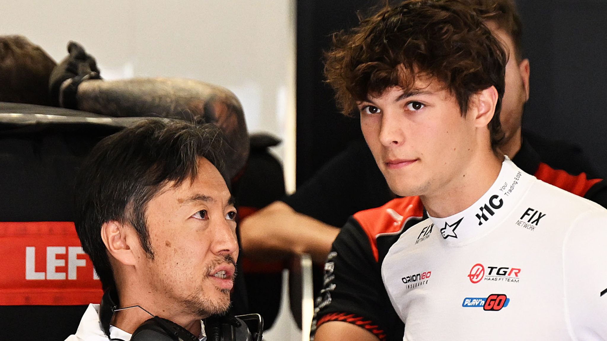 Komatsu (L) and Bearman have both said on multiple occasions that they expect a new contract to be agreed