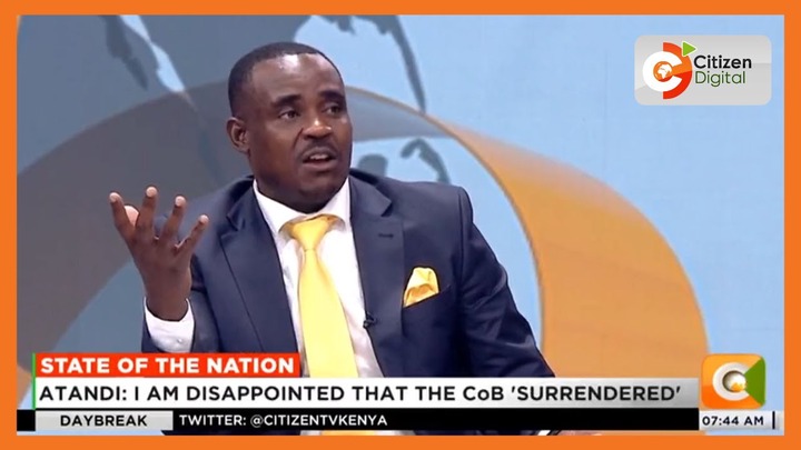 Cleophas Malala: I resigned from ANC in anticipation of being appointed a  CS in Ruto's government - YouTube