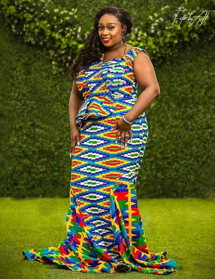 kente styles for plus size
