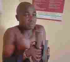 Police arrest armed hawker in Nakaseke