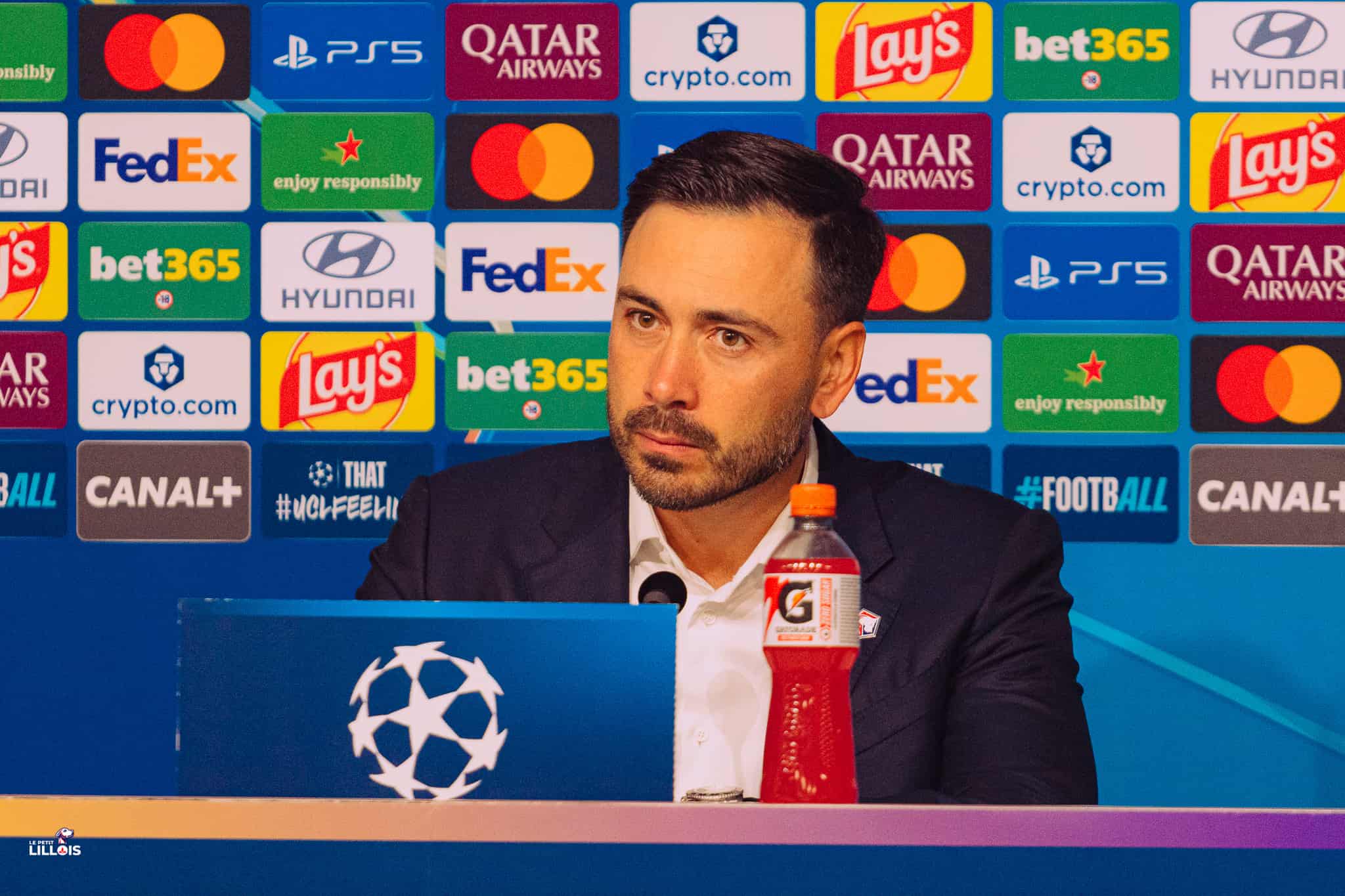 Davide Ancelotti, entraîneur du LOSC.