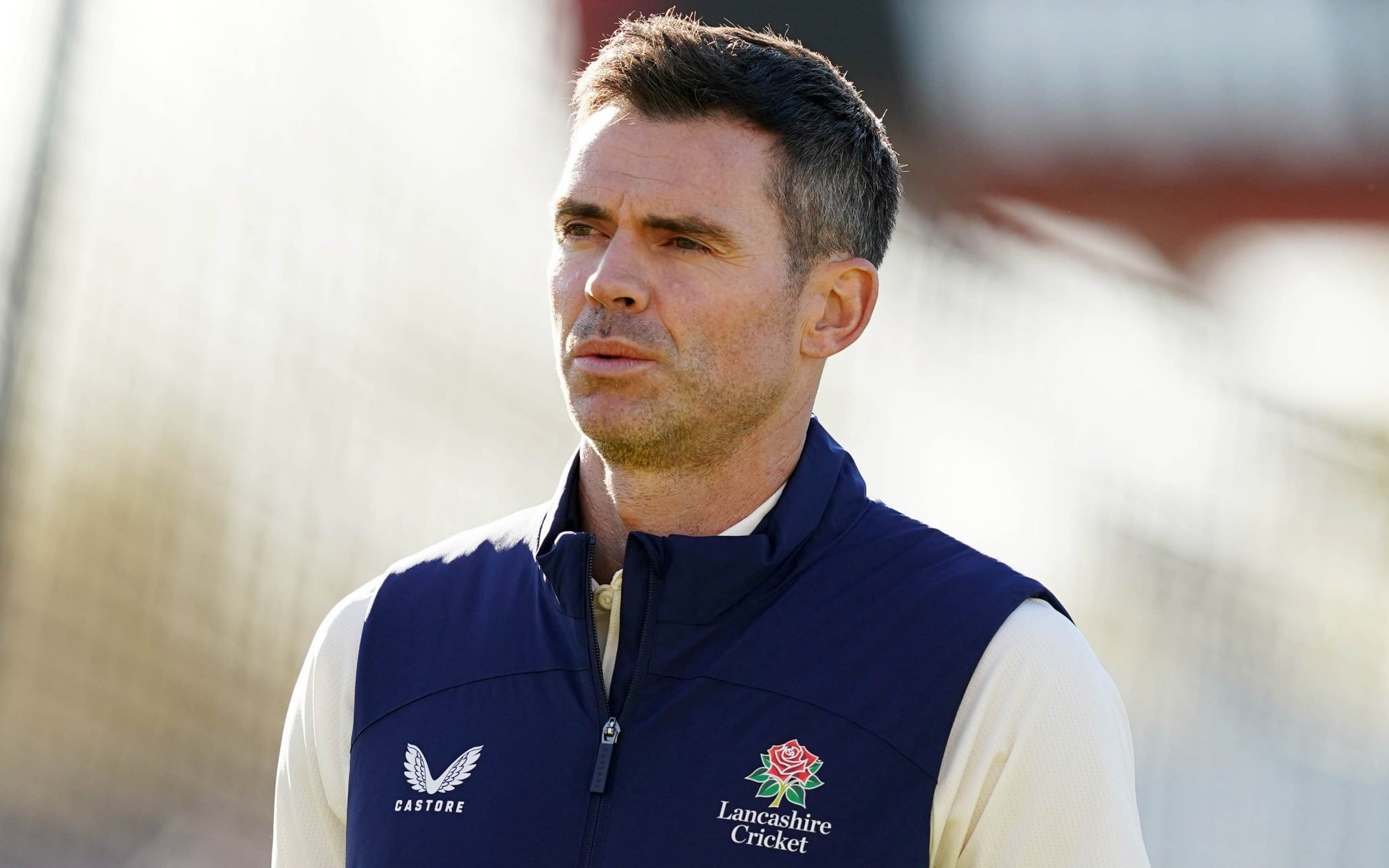 James Anderson was named Lancashire's Championship cricketer of the season