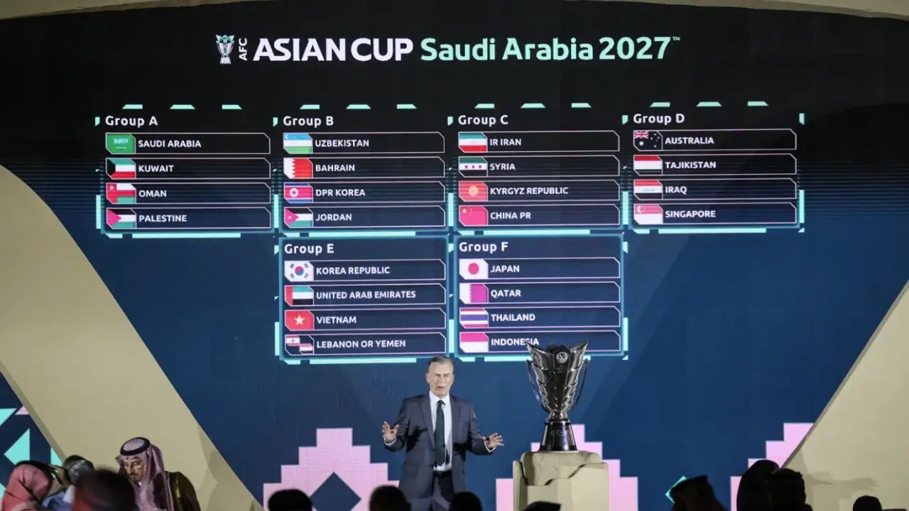 AFC Resmi Rilis Jadwal Piala Asia 2027