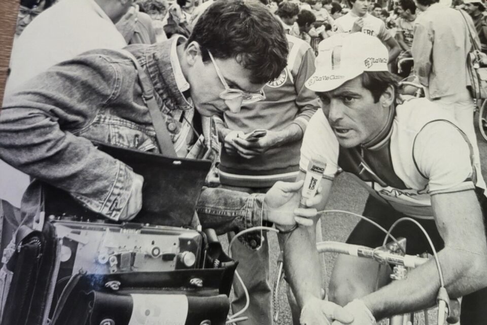 Bernard Hinault et Pierre-Louis Basse