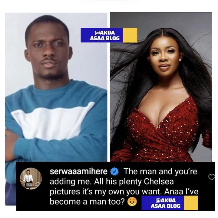 Angry Serwaa Amihere blasts zionfelix over a post he made concerning her and Michael Essien