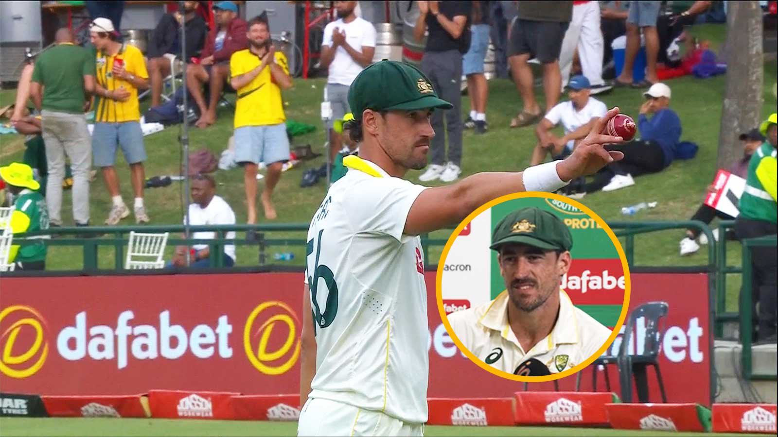 News: Mitchell Starc took 6 wickets as Australia ofought back to bowl South Africa out for 329 at Newlands Cape Town.