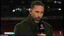 Rio Ferdinand said it was 'men against boys' after Arsenal thrashed Chelsea on Tuesday night