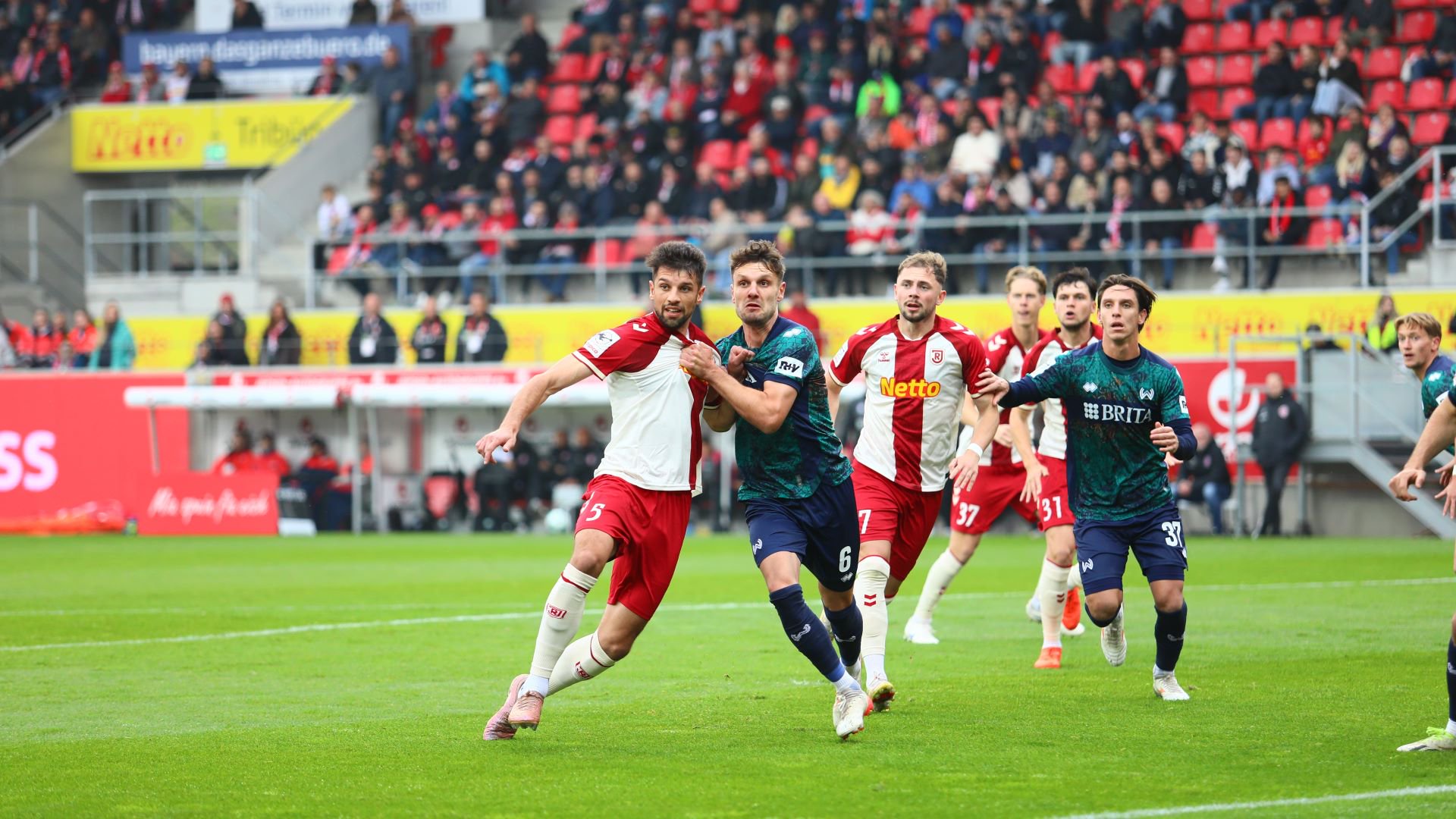 Fußballspiel SSV Jahn Regensburg