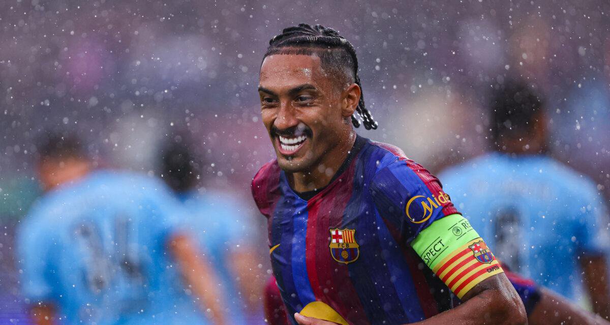 Raphinha avec le Barça