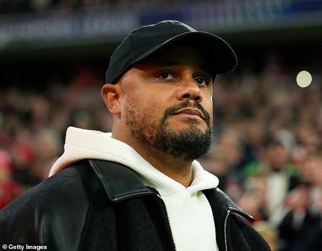 Vincent Kompany is believed to have dislocated his shoulder after collapsing at Bayern Munich's training ground on Friday