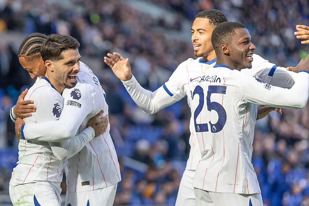 Chelsea celebrate