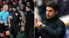 Mikel Arteta could be banned from managing Arsenal on final day of the Premier League title race