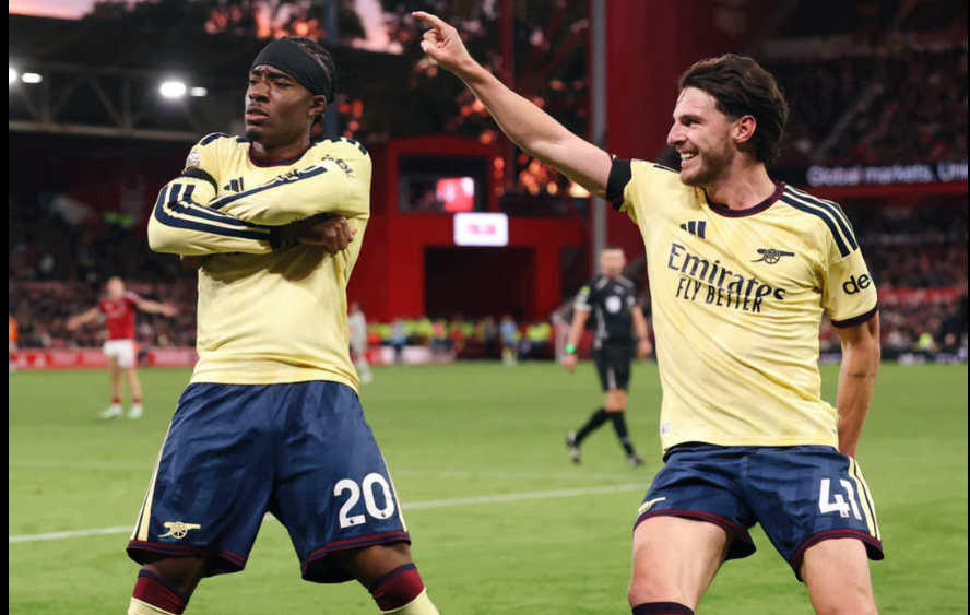 Noni Madueke. PHOTO/https://web.facebook.com/Arsenal