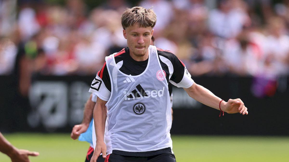 Niko Ilicevic im Training von Eintracht Frankfurt  