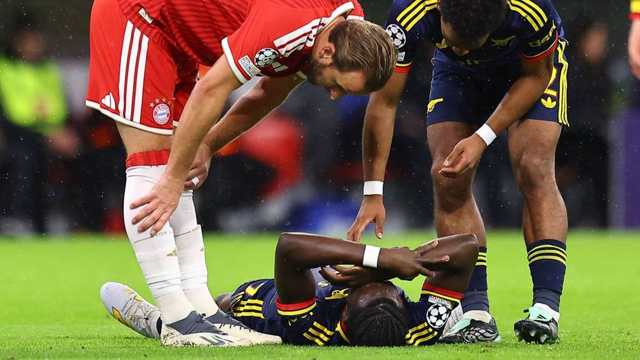 Bukayo Saka musste verletzungsbedingt ausgewechselt werden