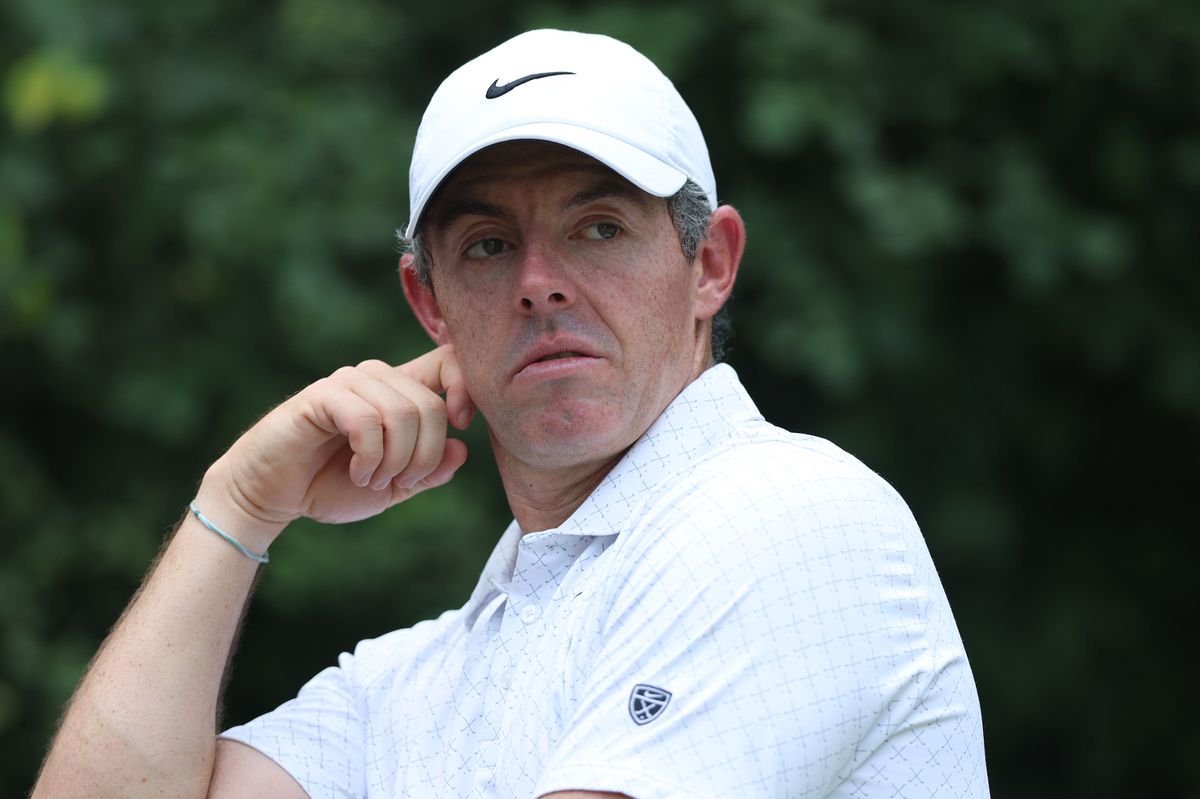 Rory McIlroy at the DP World India Championship 