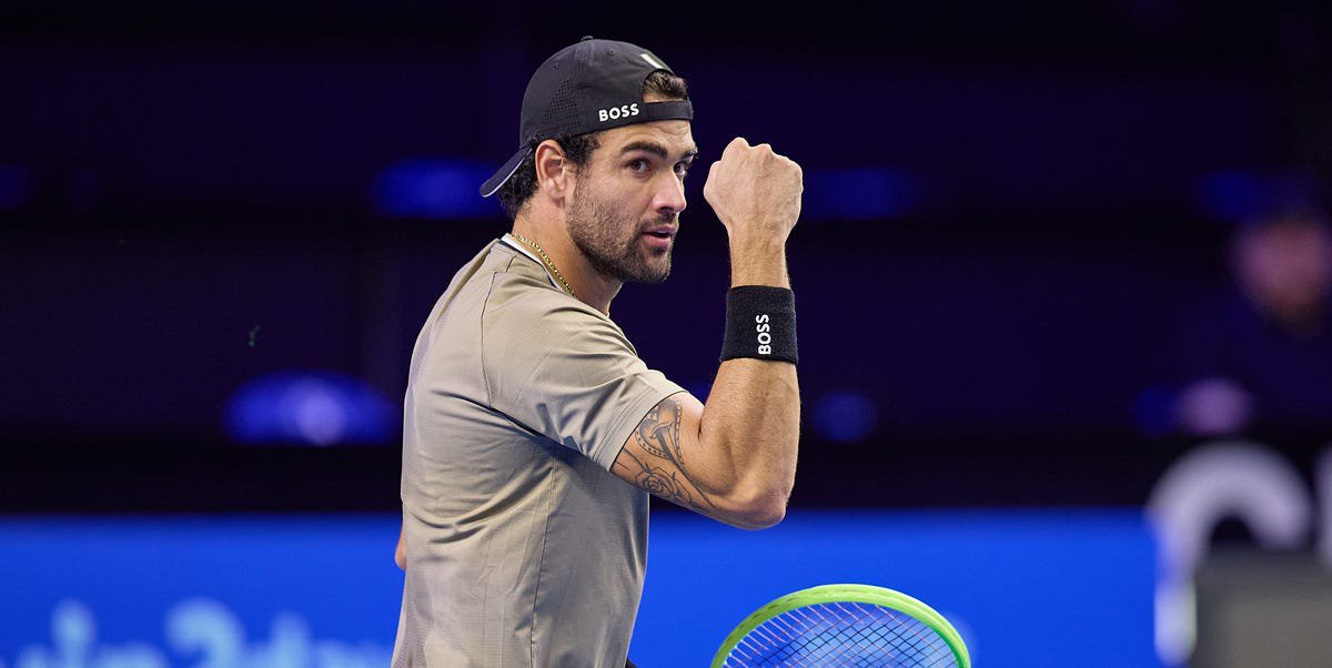 Matteo Berrettini hesitation during Vienna interview goes viral