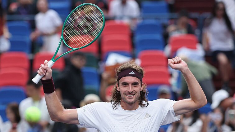 Stefanos Tsitsipas hat wieder mehr Spaß am Tennis.
