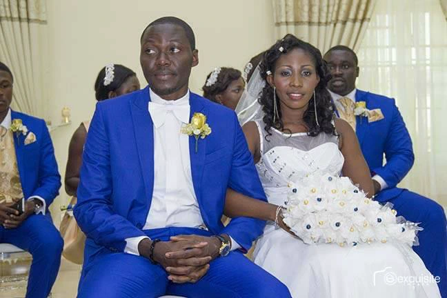 See beautiful wedding pictures of Arnold Asamoah