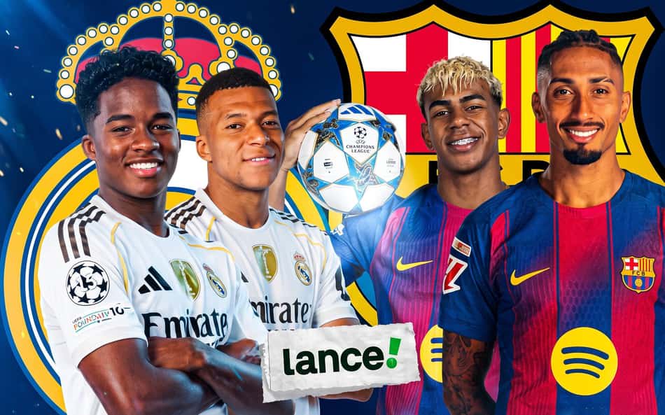 Endrick, Mbappe, Yamal e Raphinha