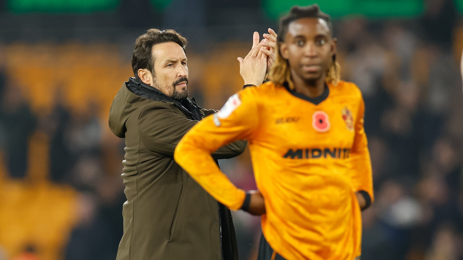 Wolves manager Cesar Peixoto applauded his players after they saw off Cardiff