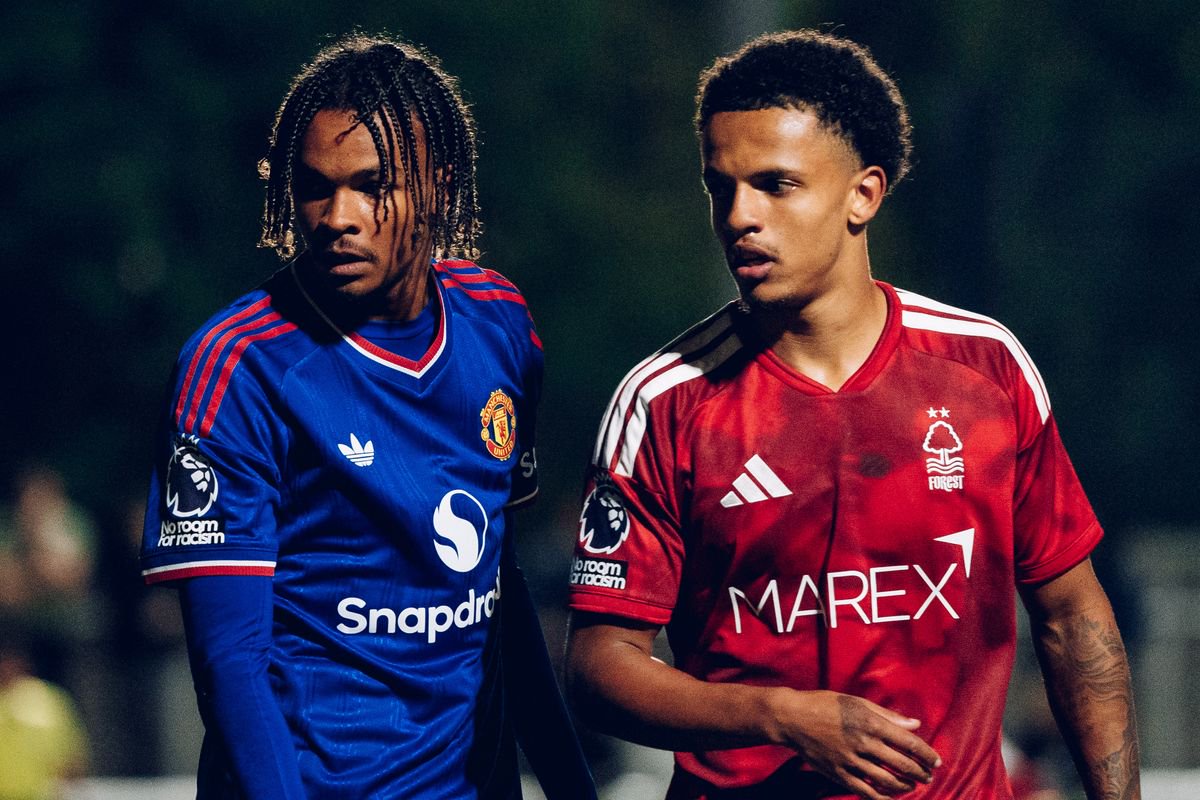 Nottingham Forest B Team faced Manchester United in Premier League 2 at Loughborough University Stadium