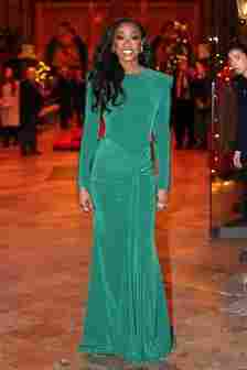 Beverley Knight attends The "Together At Christmas" Carol Service at Westminster Abbey on December 08, 2023 in