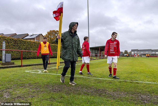 The muddy pitch at Keir's Park saw Hill of Beath's Scottish Cup tie called off at the last minute