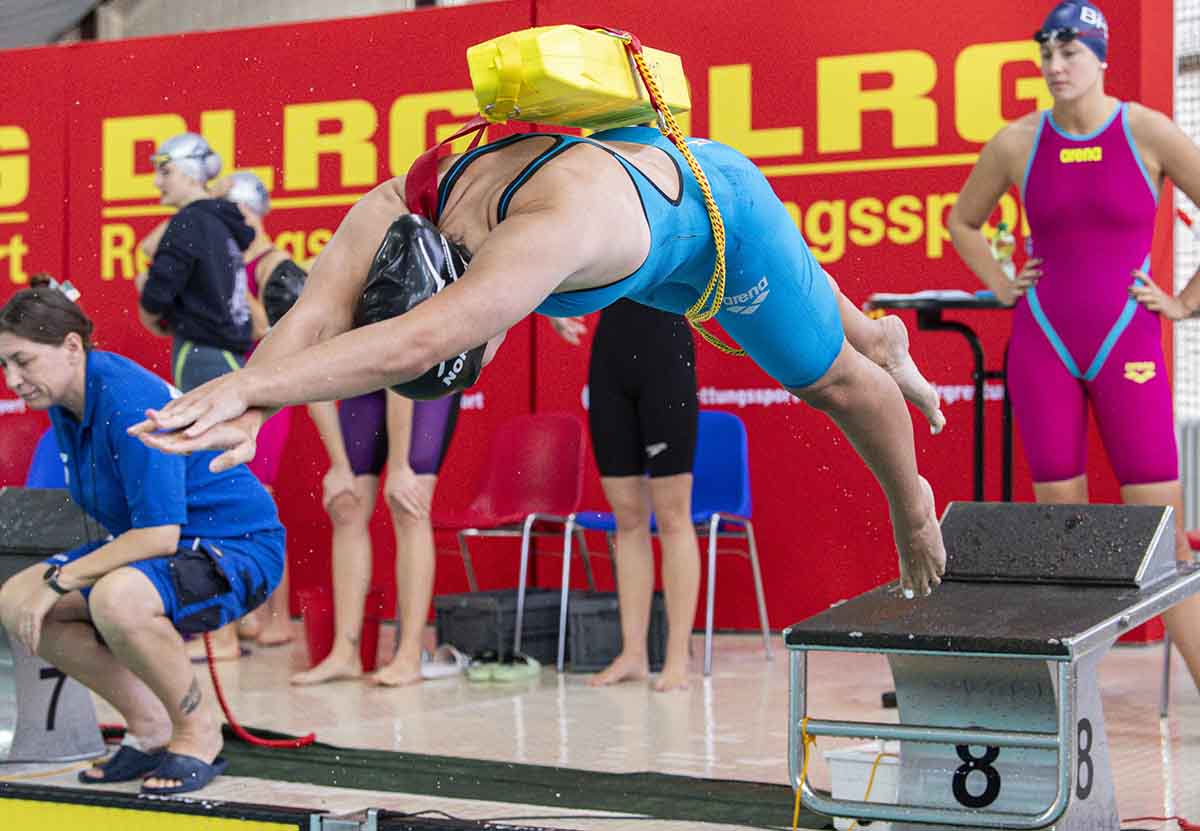 Deutsche Mehrkampf-Meisterschaften im Rettungsschwimmen nach 36 Jahren wieder in München