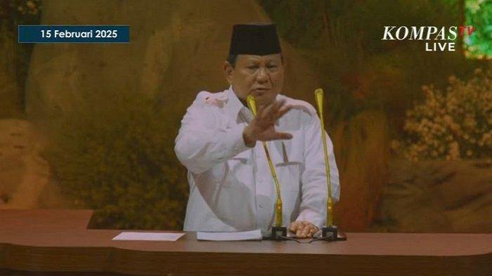 Prabowo Sanjung Jokowi, Bisa Jadi Presiden karena didukung: Hidup Jokowi!