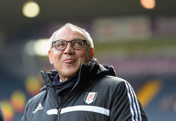 WEST BROMWICH, ENGLAND - FEBRUARY 22: Felix Magath, the manager of Fulham before the Barclays Premier League match between West Bromwich Albion and Fulham at The Hawthorns on February 22, 2014 in West Bromwich, England.