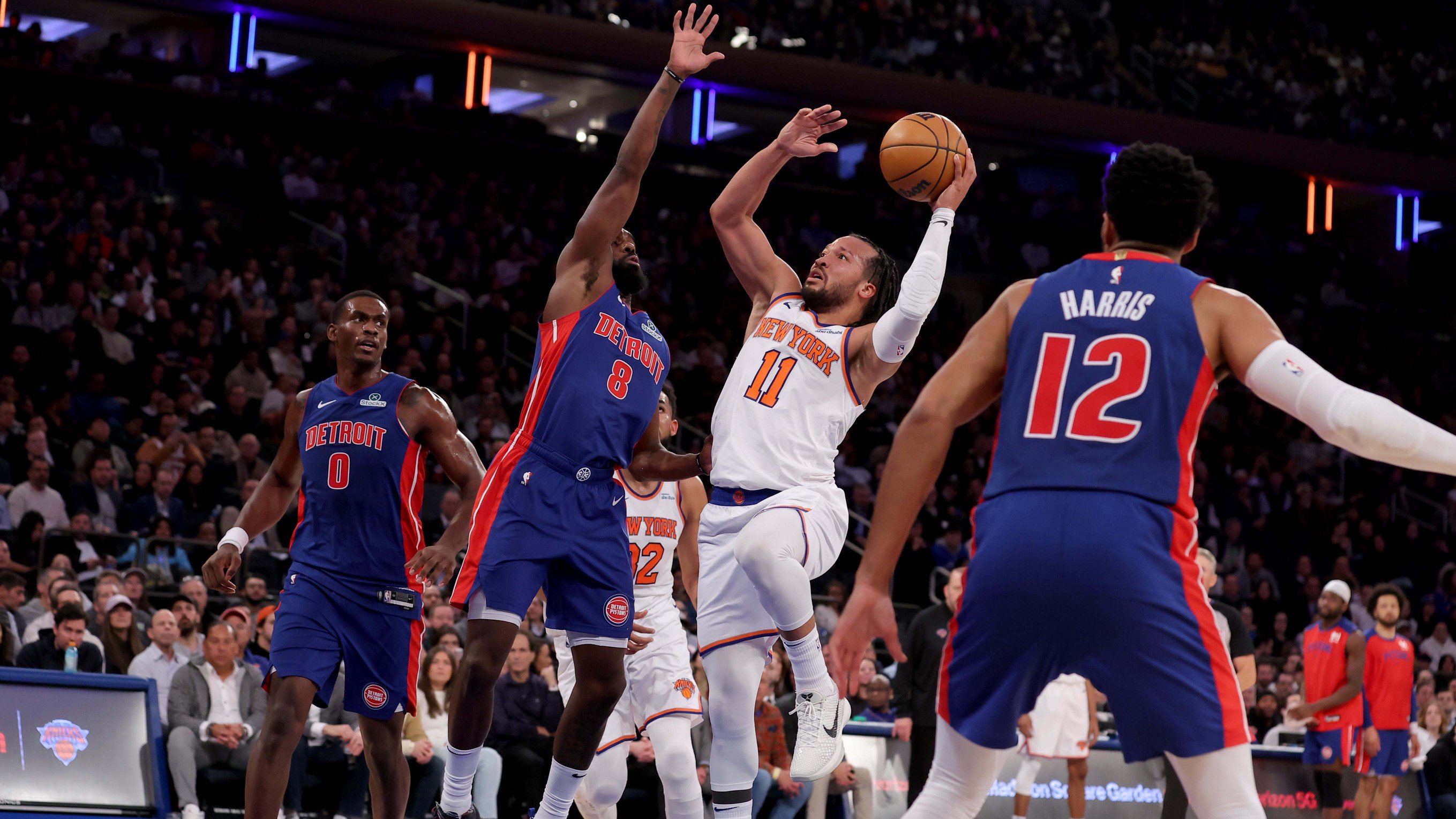 Pistons Playoff Watch: Jalen Brunson Nearing Return for Knicks