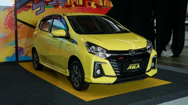 New Daihatsu Ayla diperkenalkan di Jakarta, Kamis (19/3/2020). [Suara.com/Manuel Jeghesta Nainggolan]