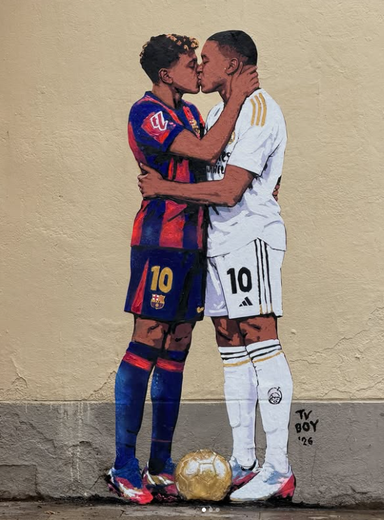 La fresque avant les dégradations