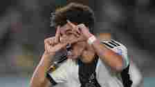 Germany’s Noah Darvich celebrates during the FIFA U17 World Cup final. Photo Credit AP