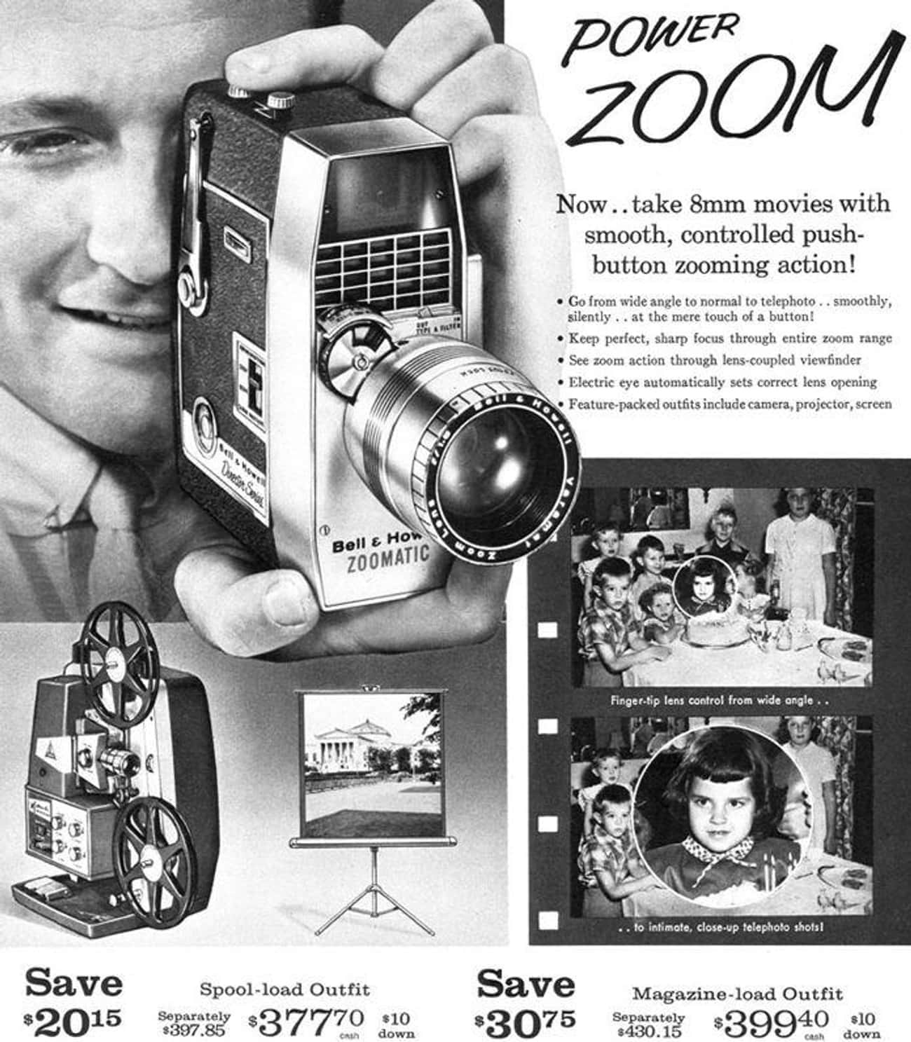 Bell &amp; Howell 8MM Camera: $207.70