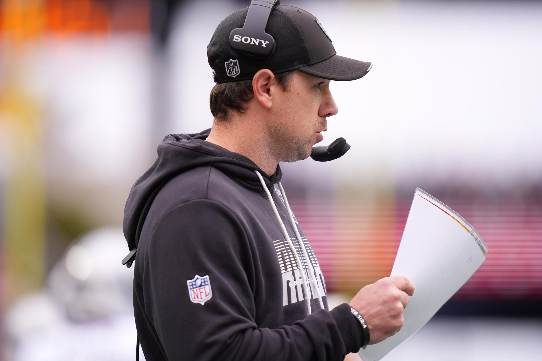 Raiders coach Klint Kubiak