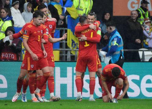 Wales vs Ukraina di playoff Piala Dunia 2022. (Reuters)