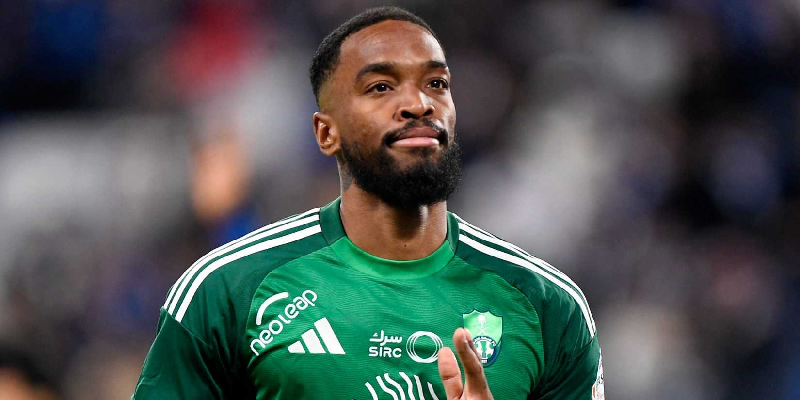 Ivan Toney in action for Al-Ahli
