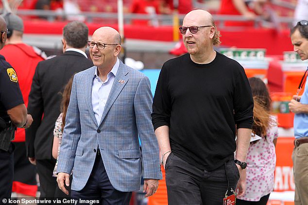Joel and Avram Glazer are often seen in and around the Bucs - but are rarely spotted at Old Trafford