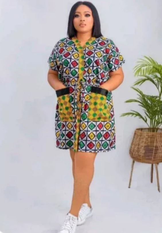 Simple ankara hotsell dresses for ladies