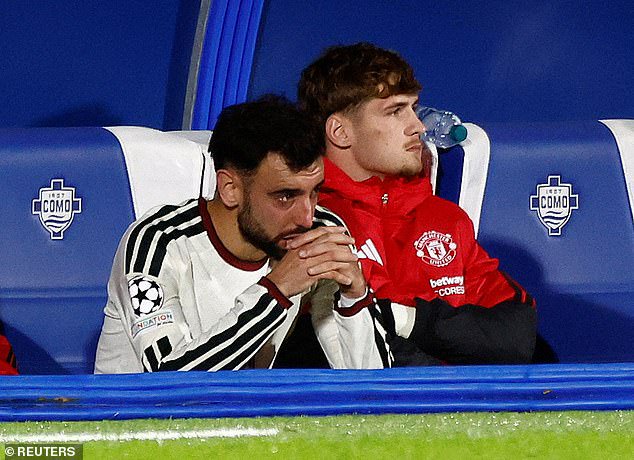Bruno Fernandes has had the hardest two weeks of his Man United career. The lowest point came when he was hooked off in a 4-1 defeat in Como - then took aim at Michael Carrick in his post-match interview