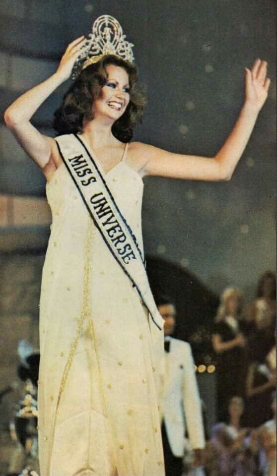 Margaret Gardiner won Miss Universe for South Africa in 1978 [Pinterest]