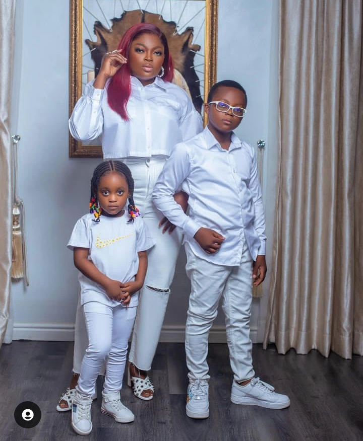 Funke Akindele Posts New Pictures With Her Children On Instagram ...