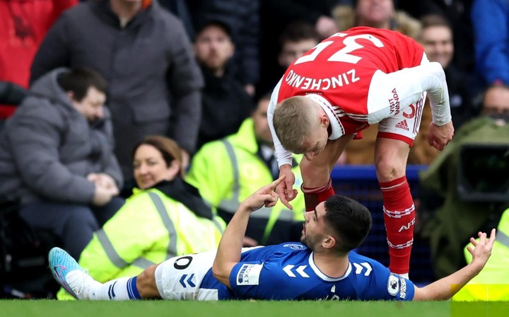 Arteta Intervenes After Zinchenko-Maupay's Clash in Arsenal's Tough Loss to Everton