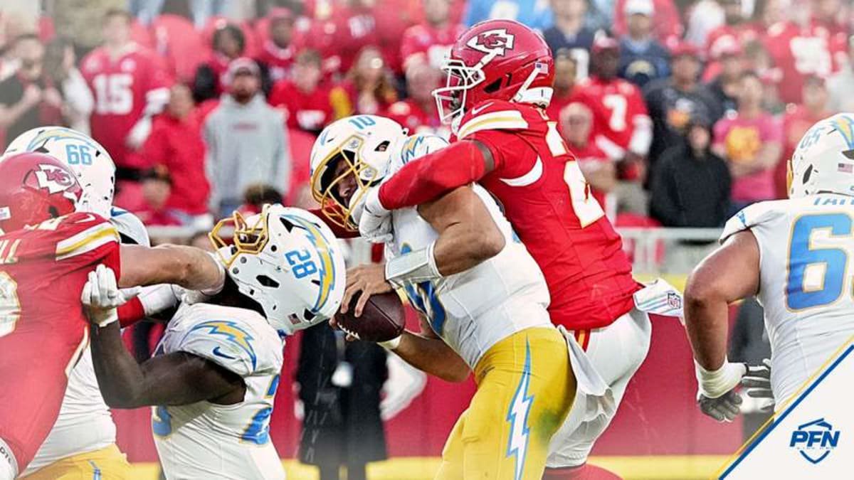 ‘Justin Herbert Is Broken,’ ‘The Worst Coached Offense in the League’ -- Reaction Divided Over Blame as Chiefs Drop Chargers to 0-6