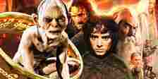 Frodo Gollum Aragorn Gandalf and the One Ring from The Lord of the Rings